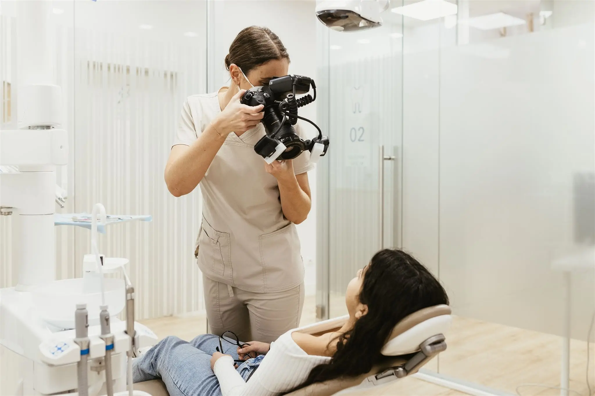Tecnología odontológica de la clínica